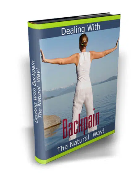 Dealing with your back pain the natural way
